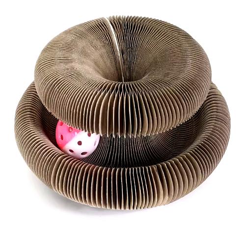 Griffoir Magique pour Chat – Carton Ondulé Pliable